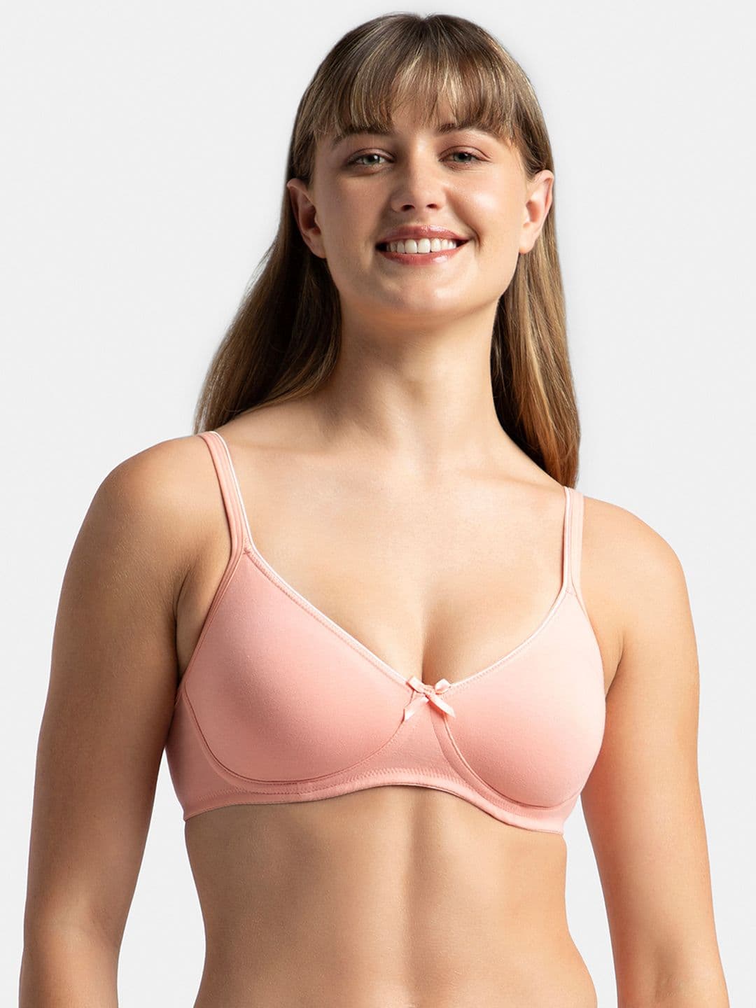 Jockey Wirefree Non Padded Medium Coverage Everyday Bra-1722 - view 1
