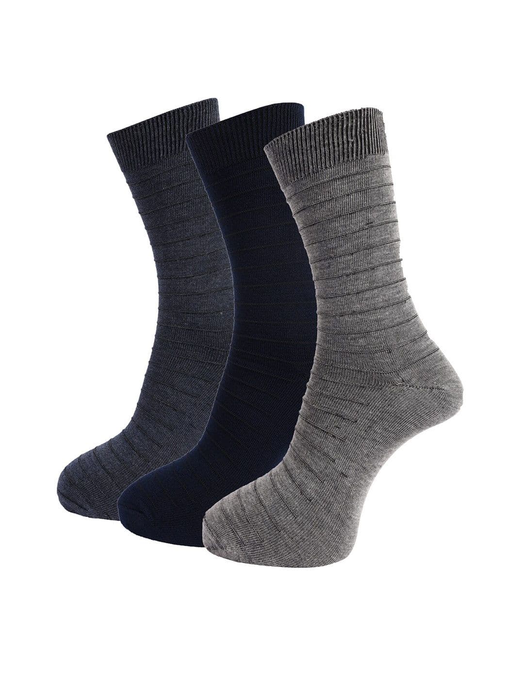 Dollar Socks Men Pack of 3 Assorted Full Length Socks - view 1