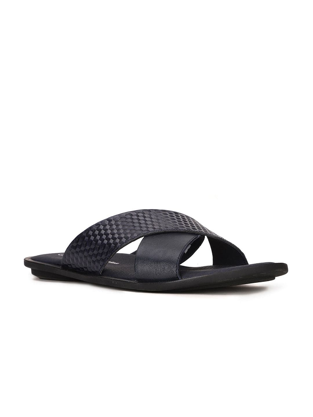 Hush Puppies Men Blue Leather Sandals - view 1