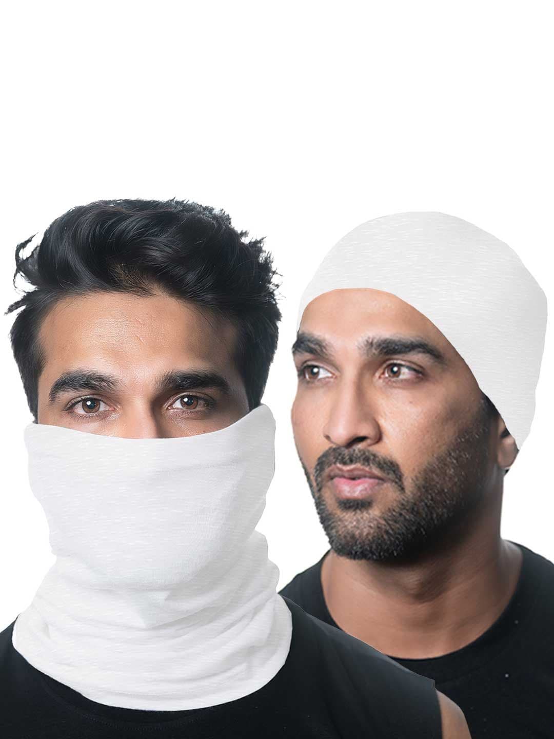 Heelium Unisex Pack of 2 Bamboo Soft Odour-free & Breathable Multipurpose Bandana - view 1