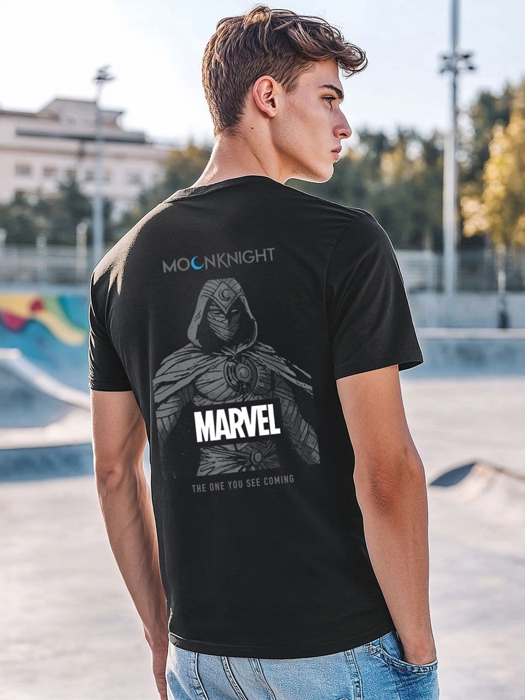 Bewakoof Men Black Printed T-shirt - view 1