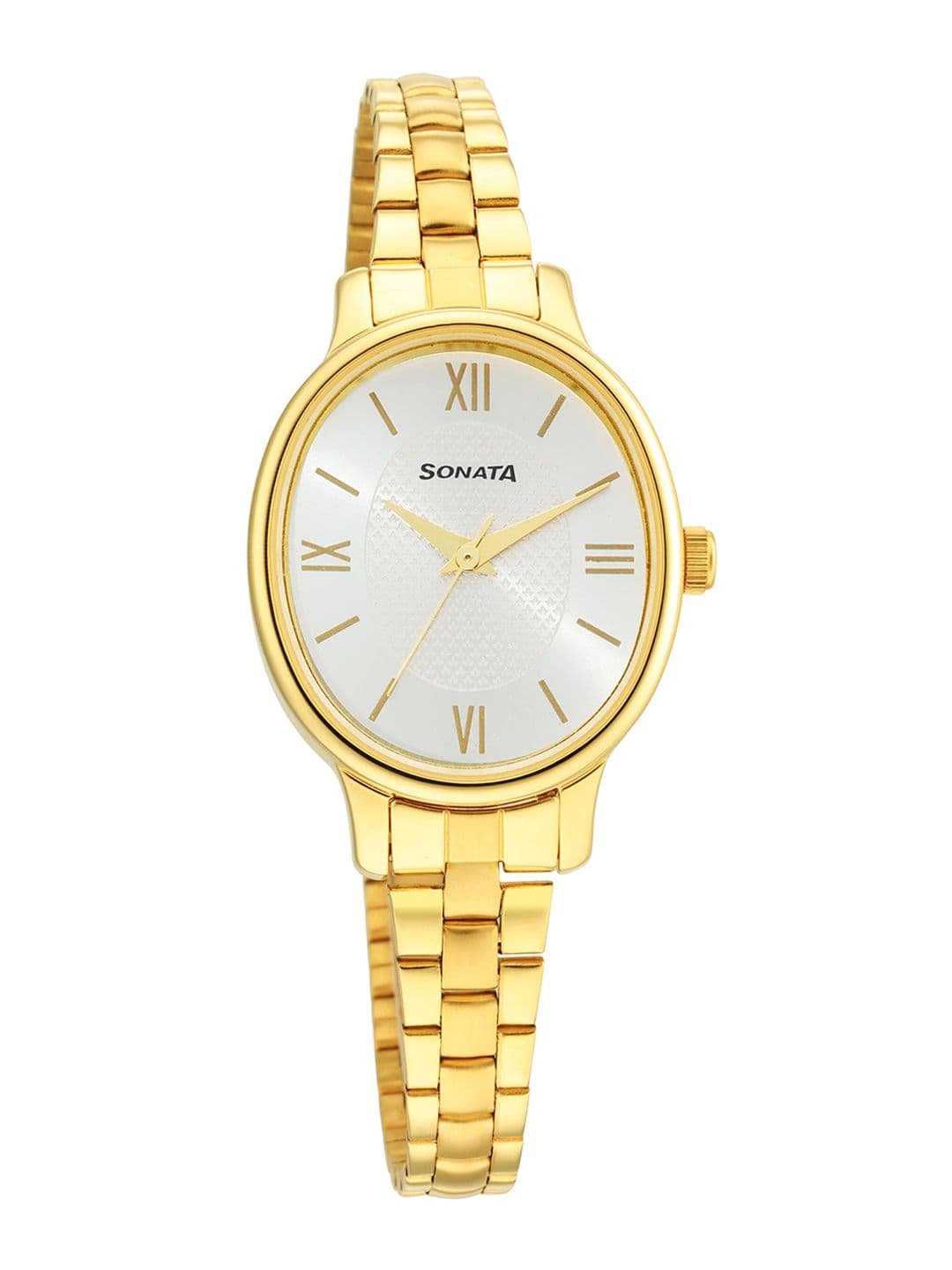 Sonata Classic Quartz Analog With Silver Dial Watch For Women - Nt8179ym01 - view 1