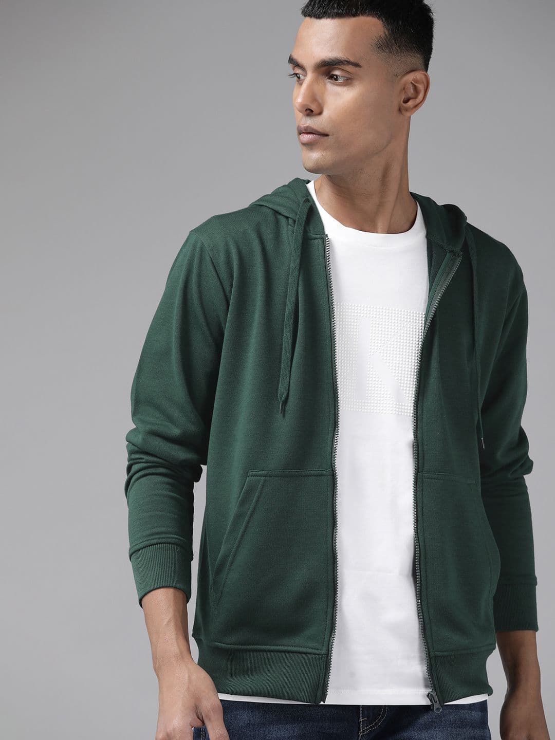 The Roadster Lifestyle Co. Men Hooded Sweatshirt - view 1