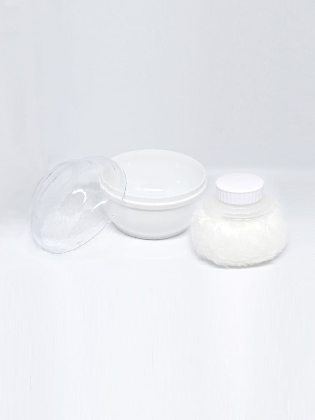 The Little Lookers Infant Kids White Powder Puff for Face & Body - view 1