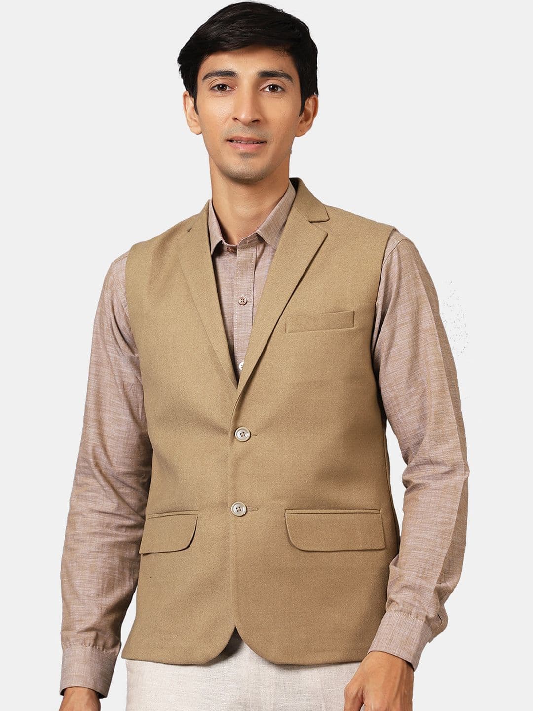 Wintage Men Beige Jacket - view 1