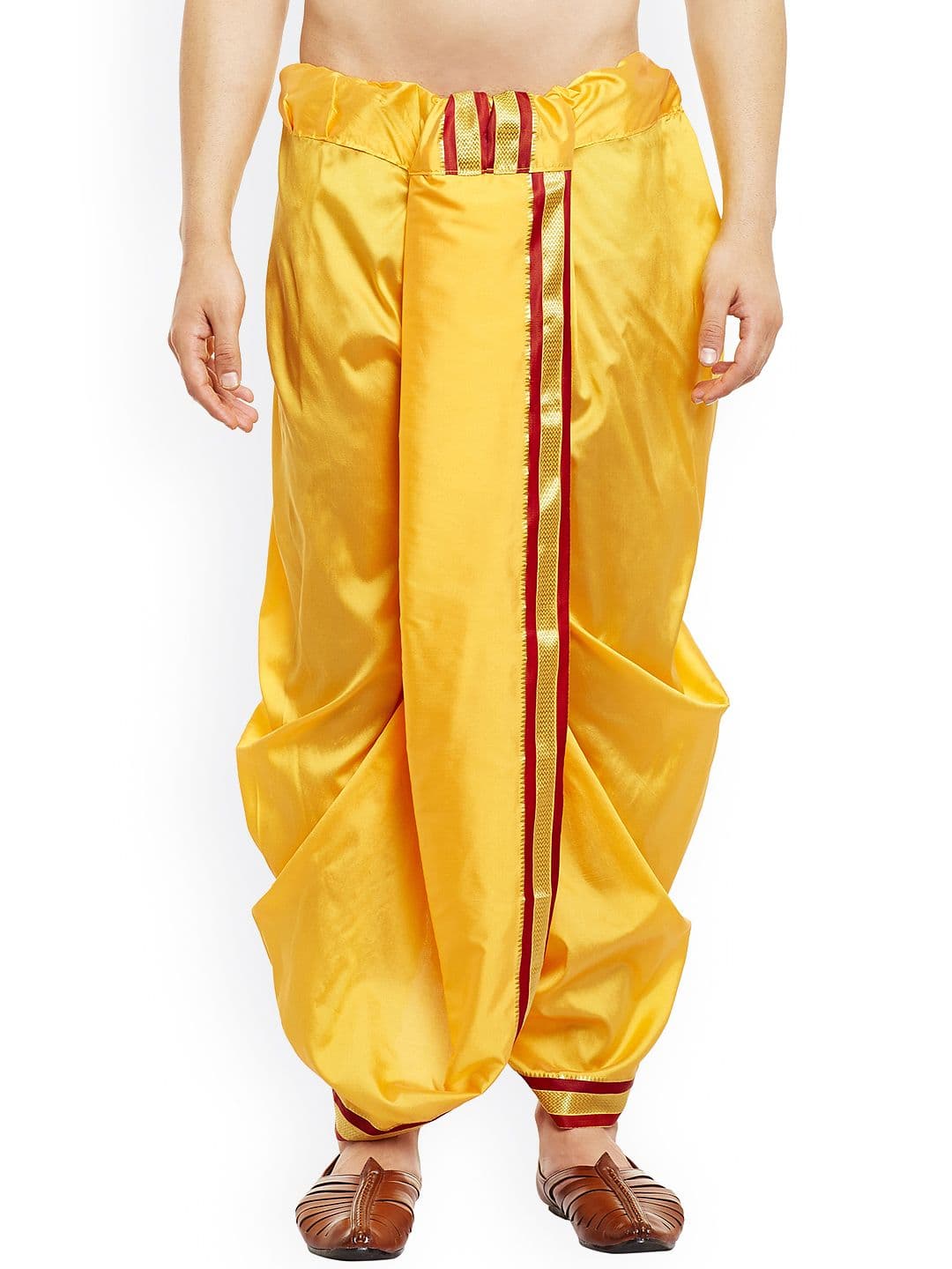 SOJANYA Yellow Dhoti Pants - view 1
