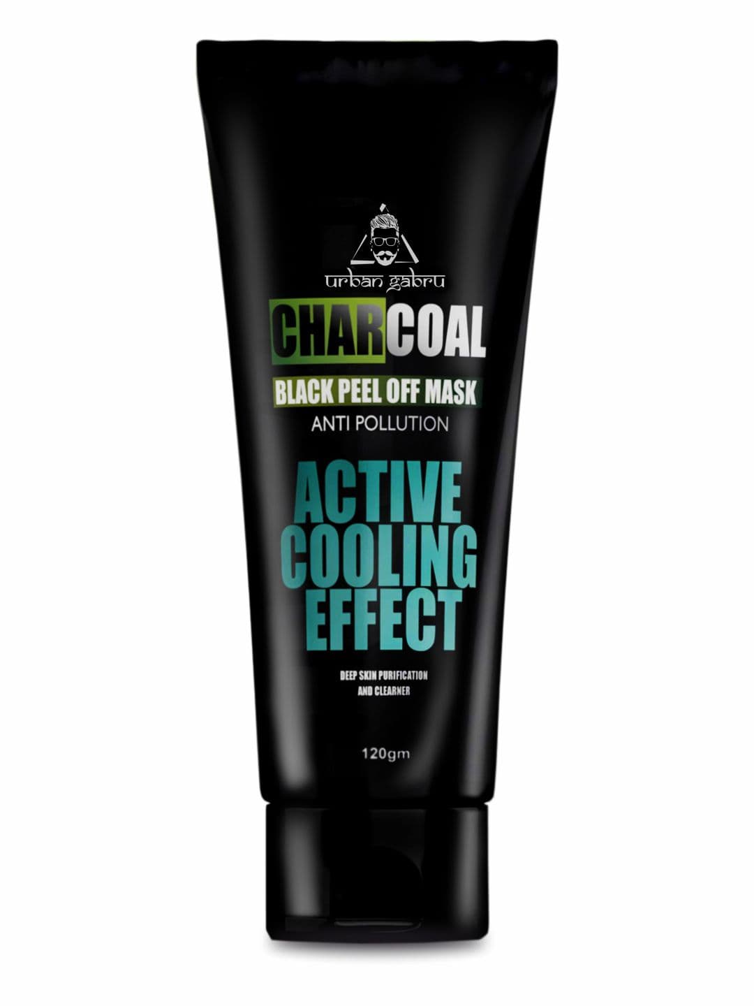 URBANGABRU Charcoal Anti Pollution Peel Off Mask with Active Cooling Effect - 120 g - view 1