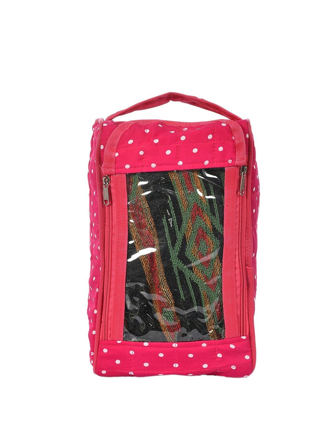 Kuber Industries Pink Printed Travel Toiletry Organisers - view 1