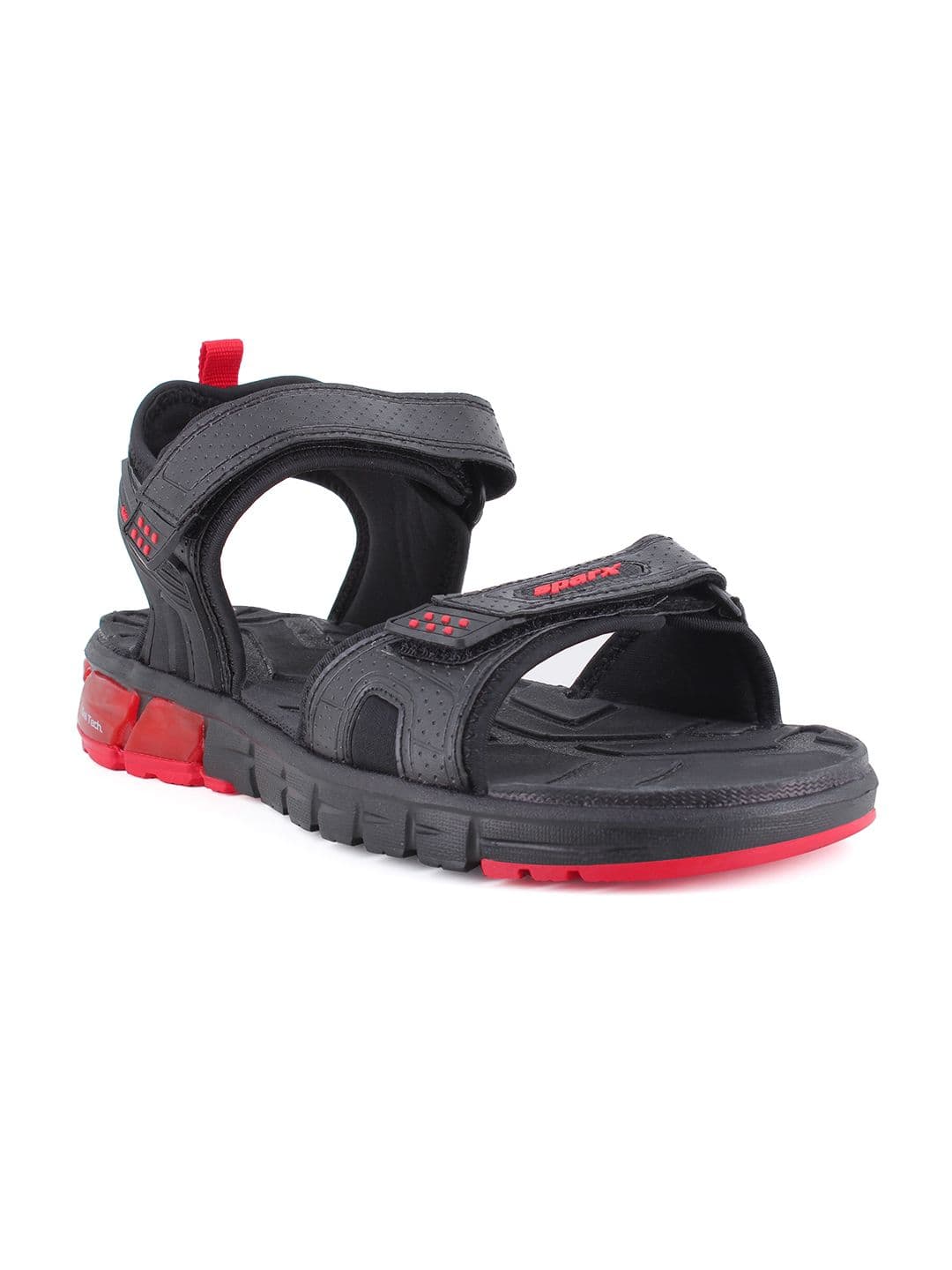 Sparx Men Black & Pink Solid Sports Sandals - view 1