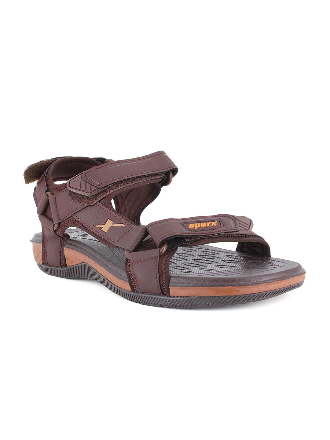 Sparx Men Brown Sports Sandals - view 1