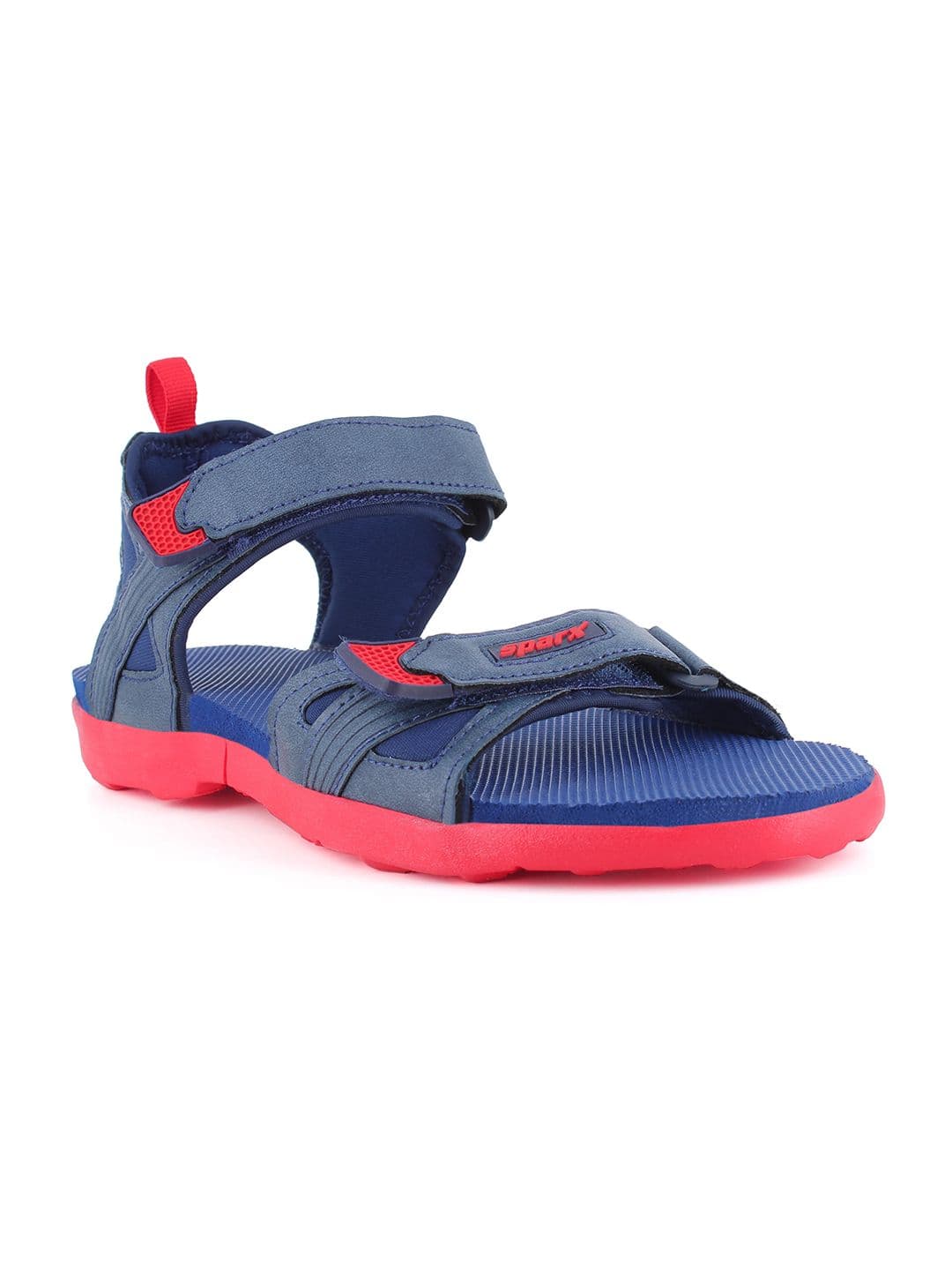 Sparx Men Navy Blue & Red Sports Sandals - view 1
