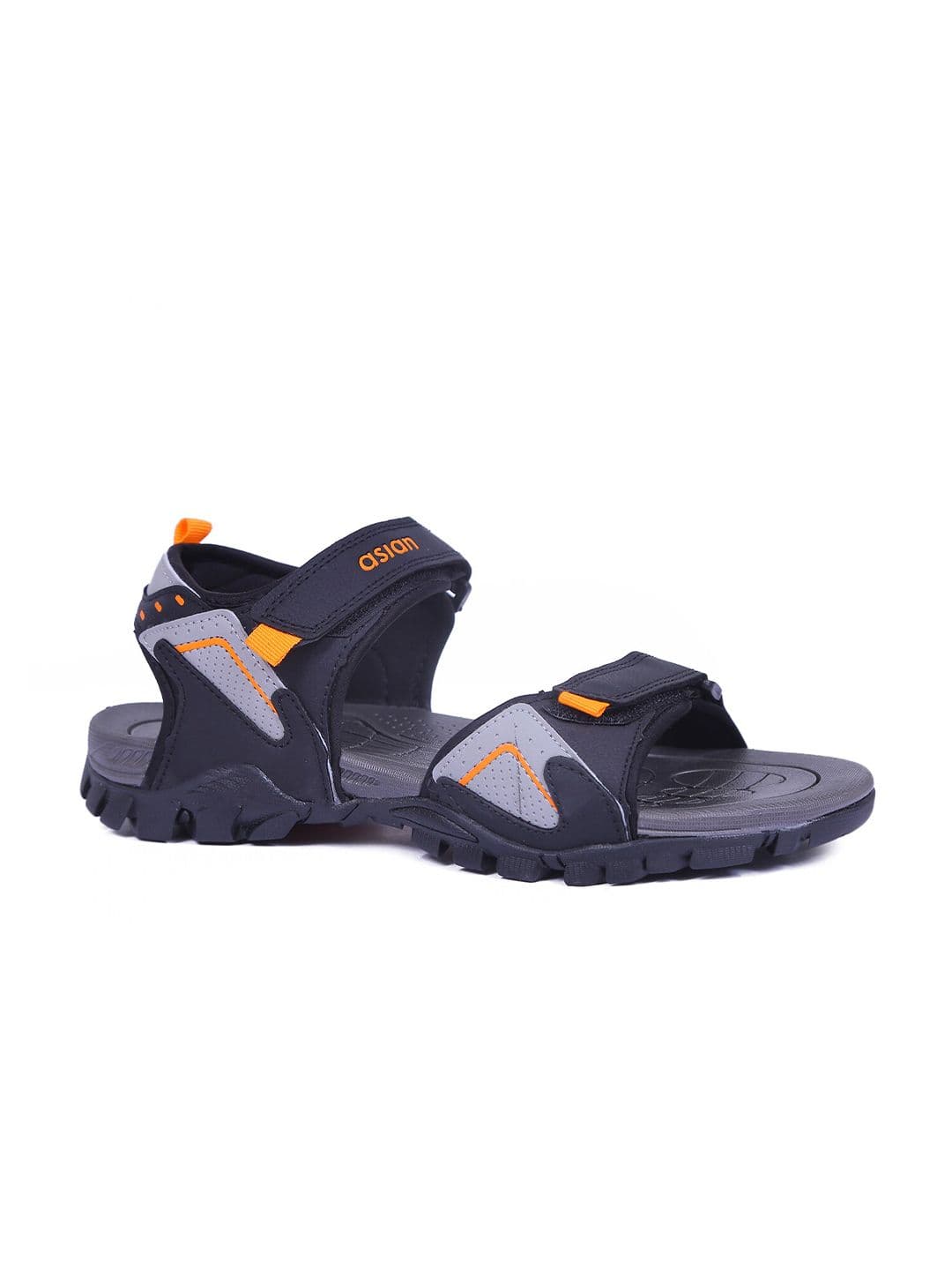 ASIAN Men Black Prestige-52 Sports Sandals - view 1