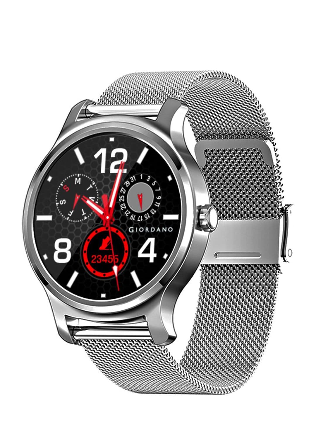 GIORDANO Unisex Silver Smart Watch - view 1