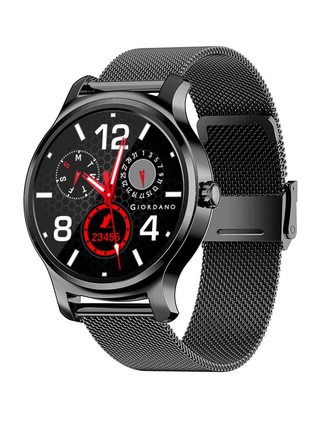 GIORDANO Unisex Black Dial Smartwatch - view 1