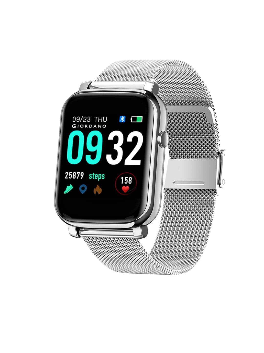 GIORDANO Grey Solid Smartwatch - view 1