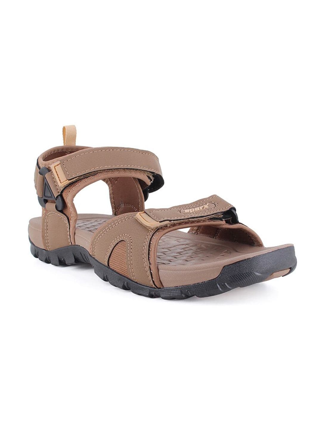 Sparx Men Camel Brown & Beige Sports Sandals - view 1