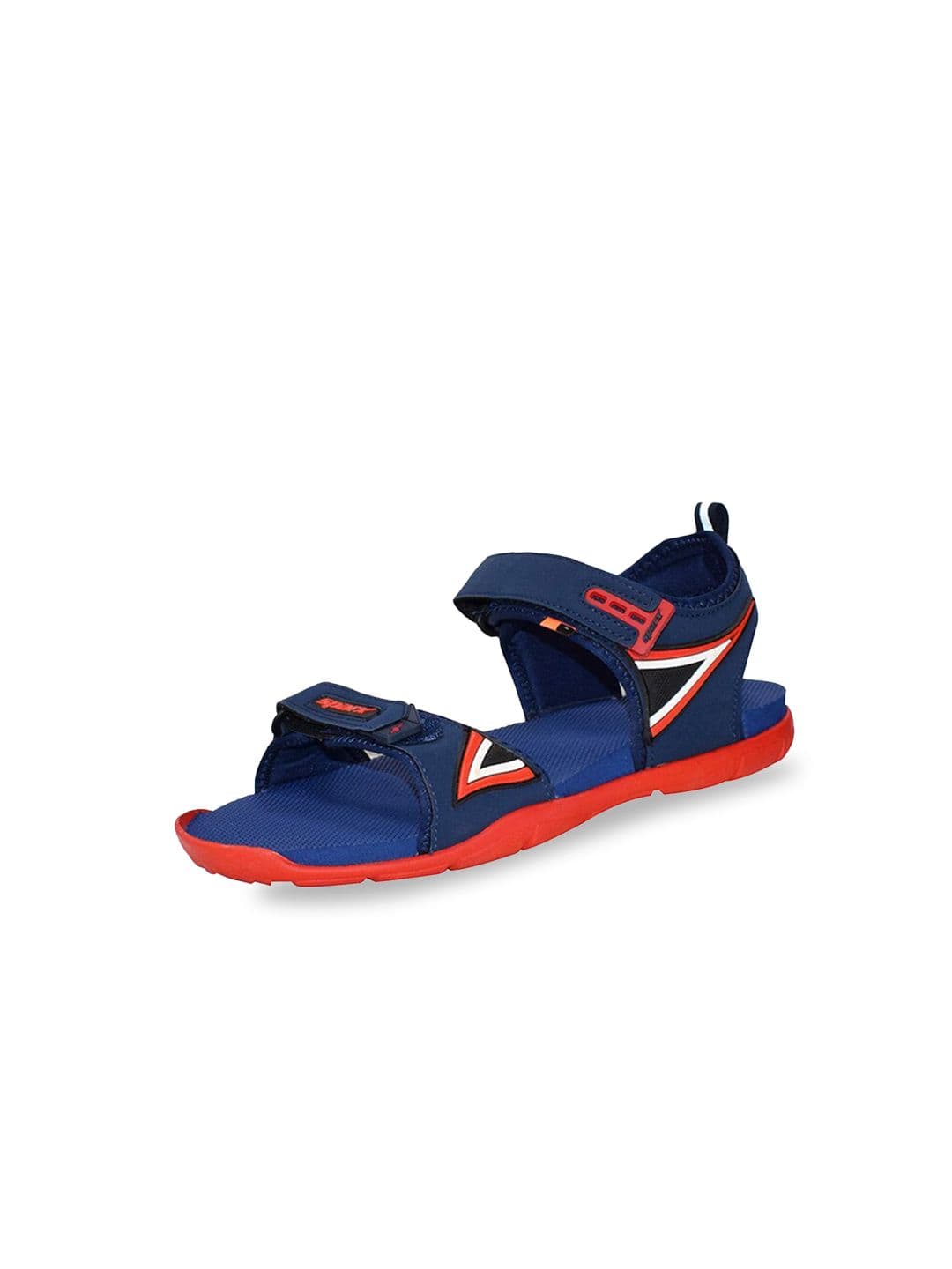 Sparx Men Navy Blue & Red Rubber Sports Sandal - view 1