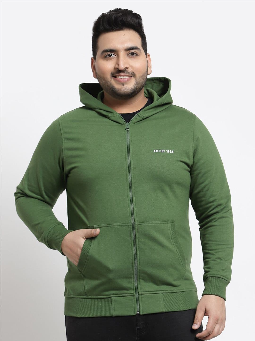 Kalt Men Green Sweatshirt - view 1