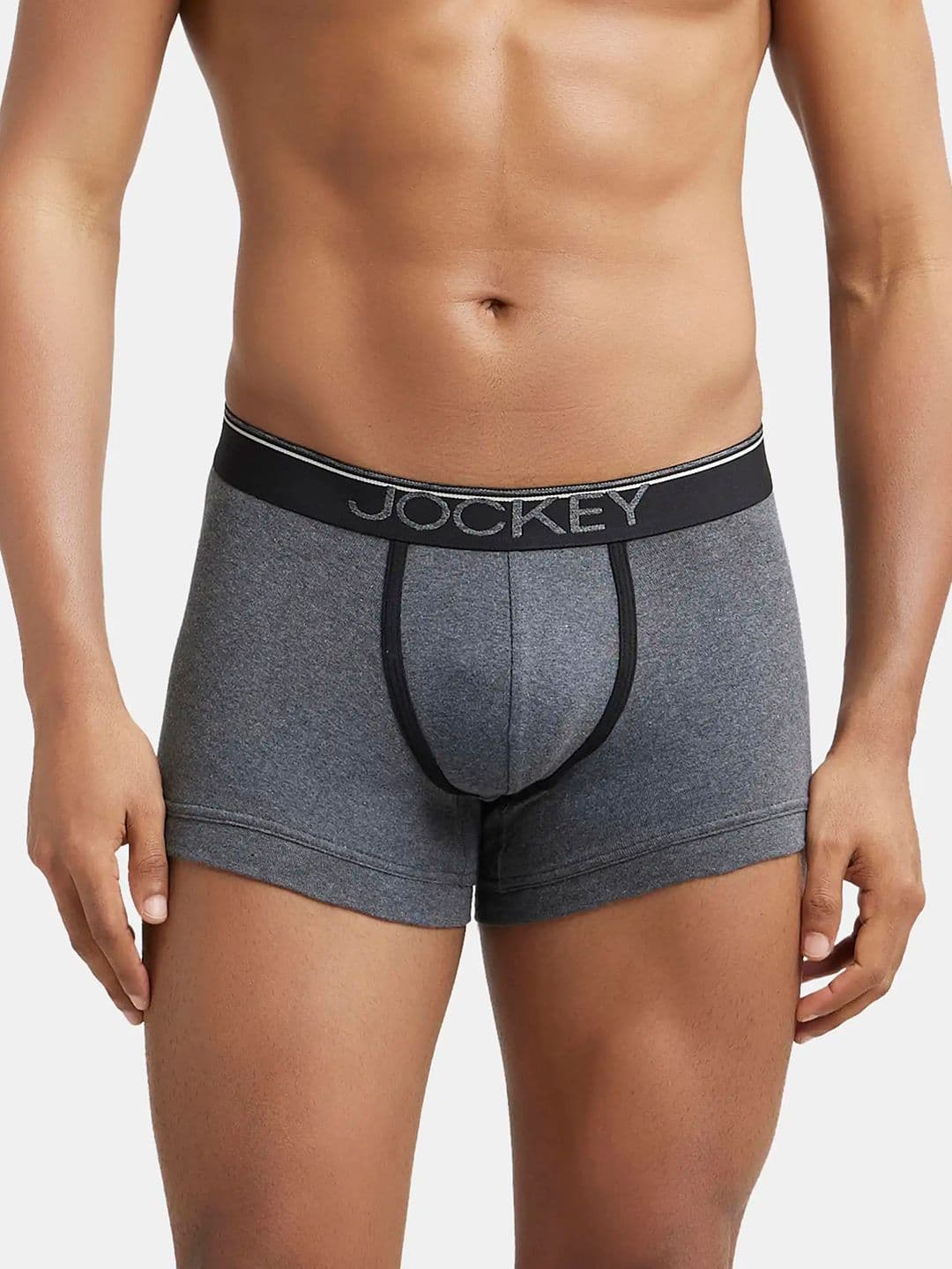 Jockey Combed Cotton Rib Trunk with Ultrasoft Waistband-8015 - view 1
