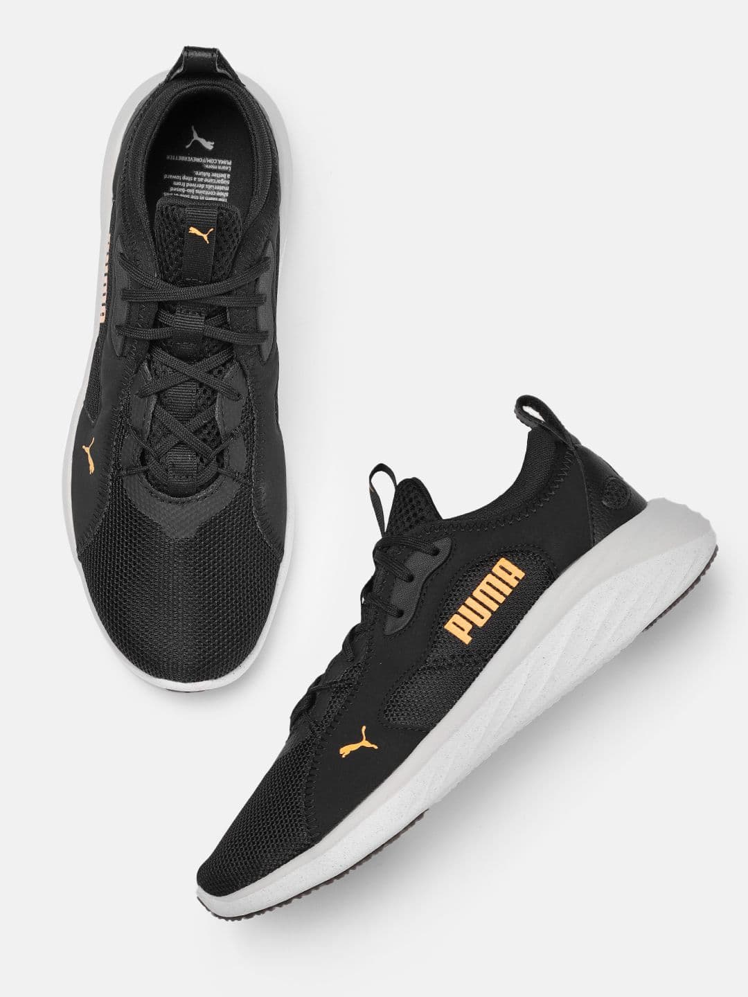 Puma Men Black Solid Better Foam Emerge Street Running Shoes - view 1