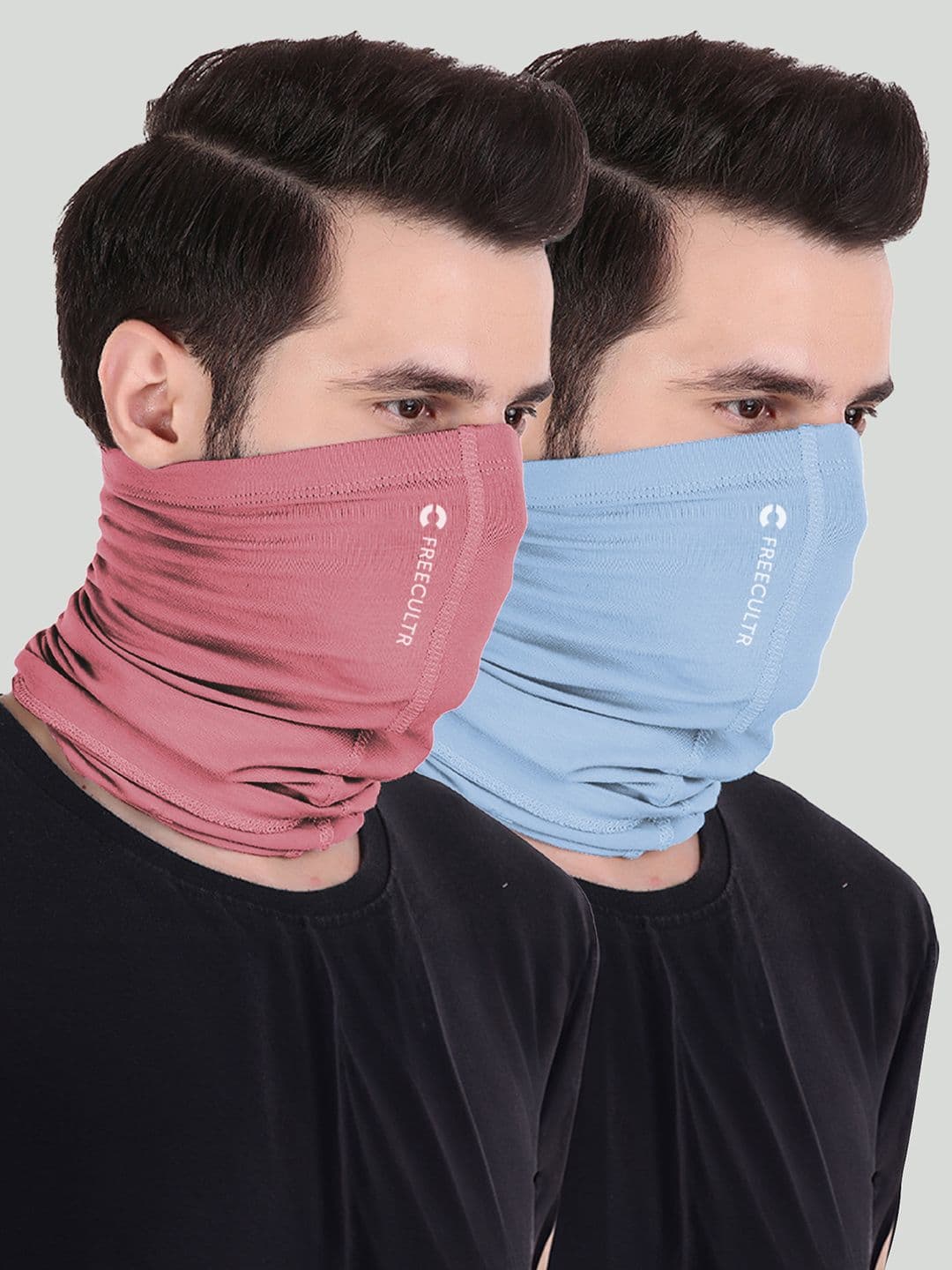 FREECULTR Adults Set Of 2 Solid Anti-Microbial Bandana - view 1