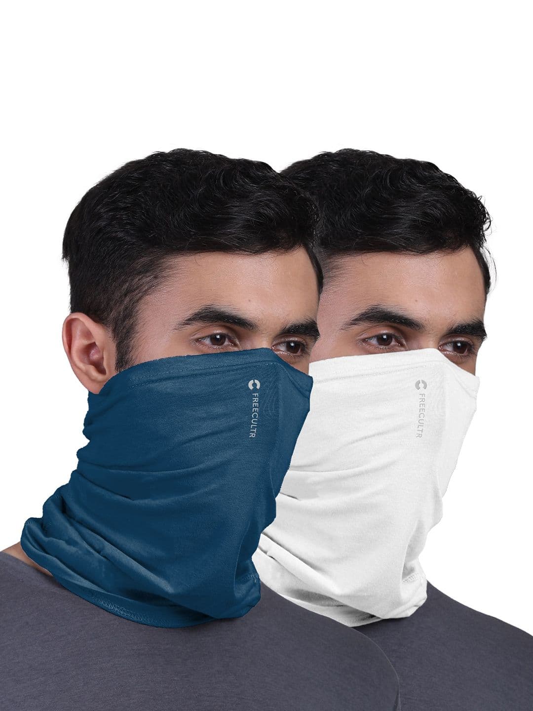 FREECULTR Unisex Pack Of 2 Solid Anti Microbial Bamboo Bandana Headband - view 1