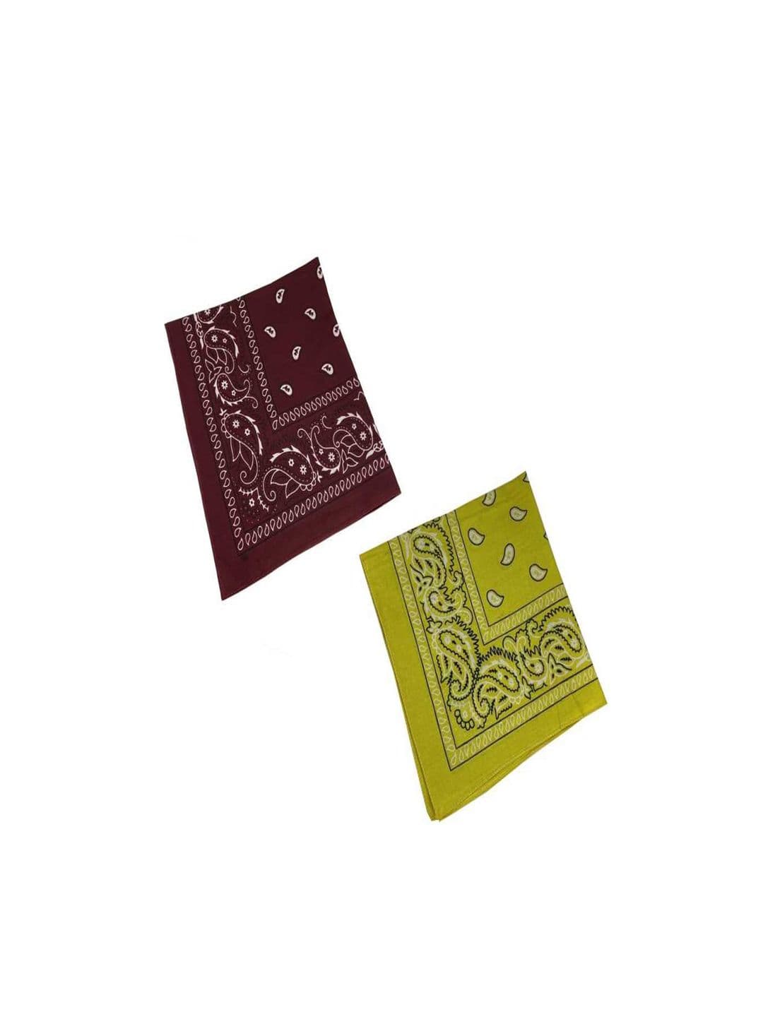 Aadikart Unisex Pack of 2 Printed Cotton Bandanas - view 1