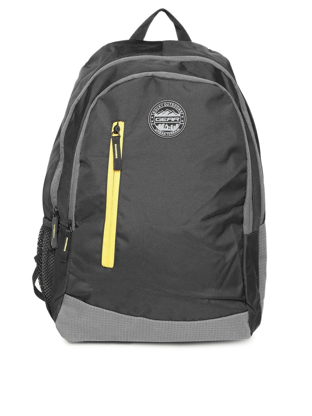 Gear Unisex Black Solid Backpack - view 1