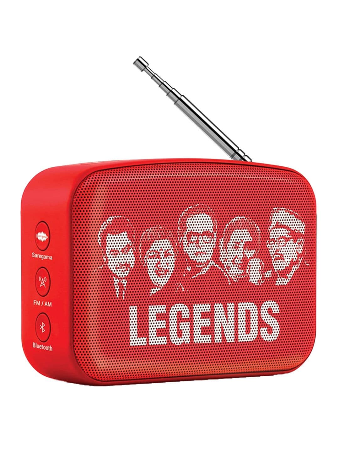 Saregama Carvaan Mini 2.0 Bengali- Music player with Bluetooth/ FM/AM/AUX - Sunset red - view 1