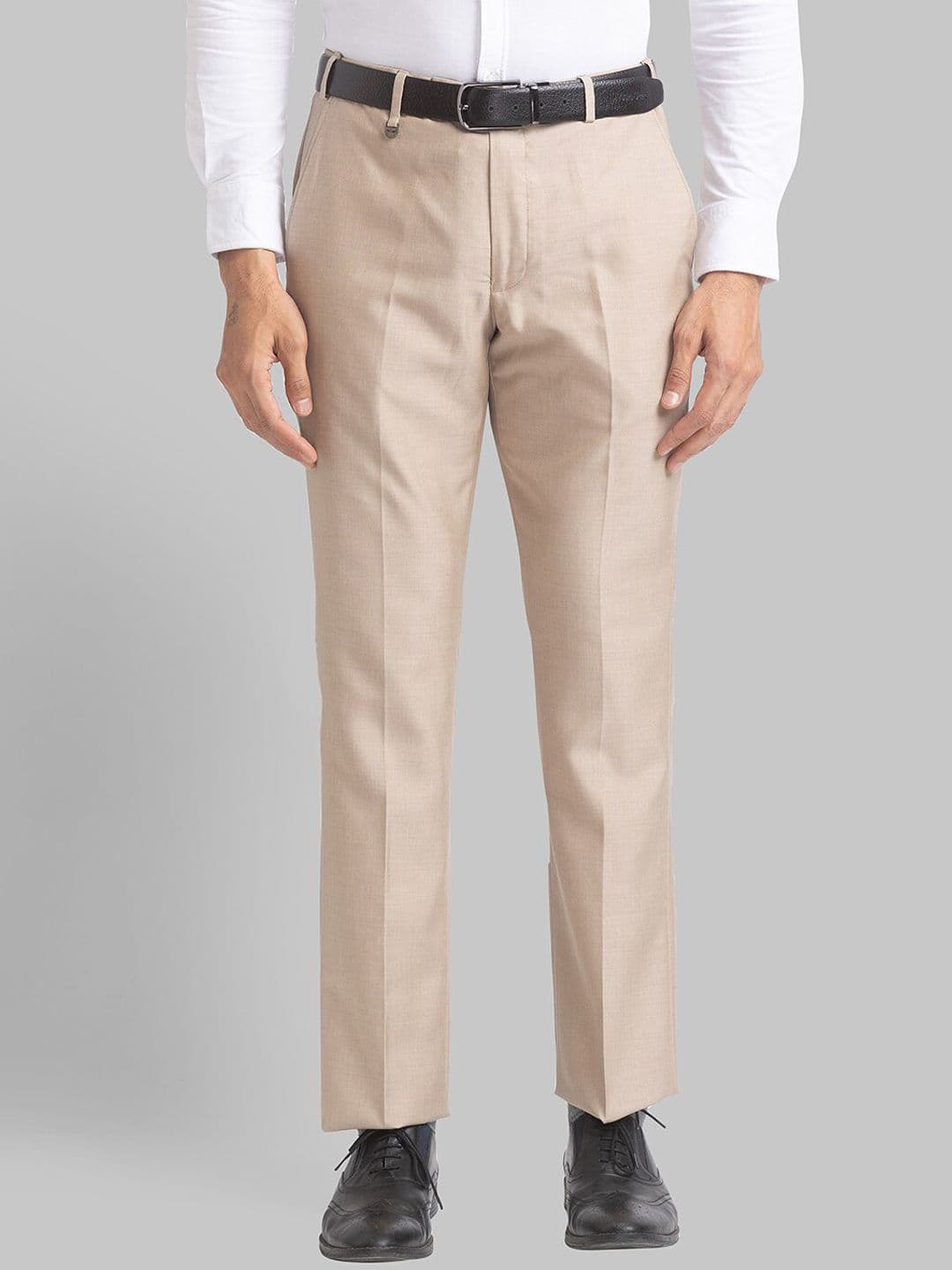 Park Avenue Men Beige Trousers - view 1