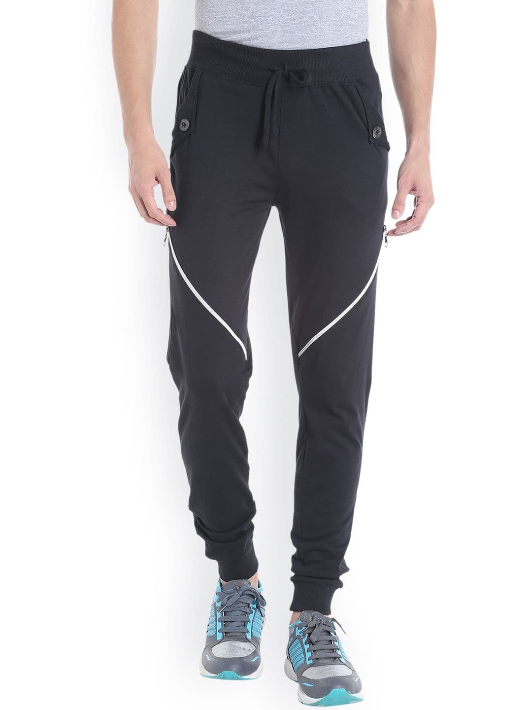 CAHOOT Men Black Straight Fit Joggers - view 1