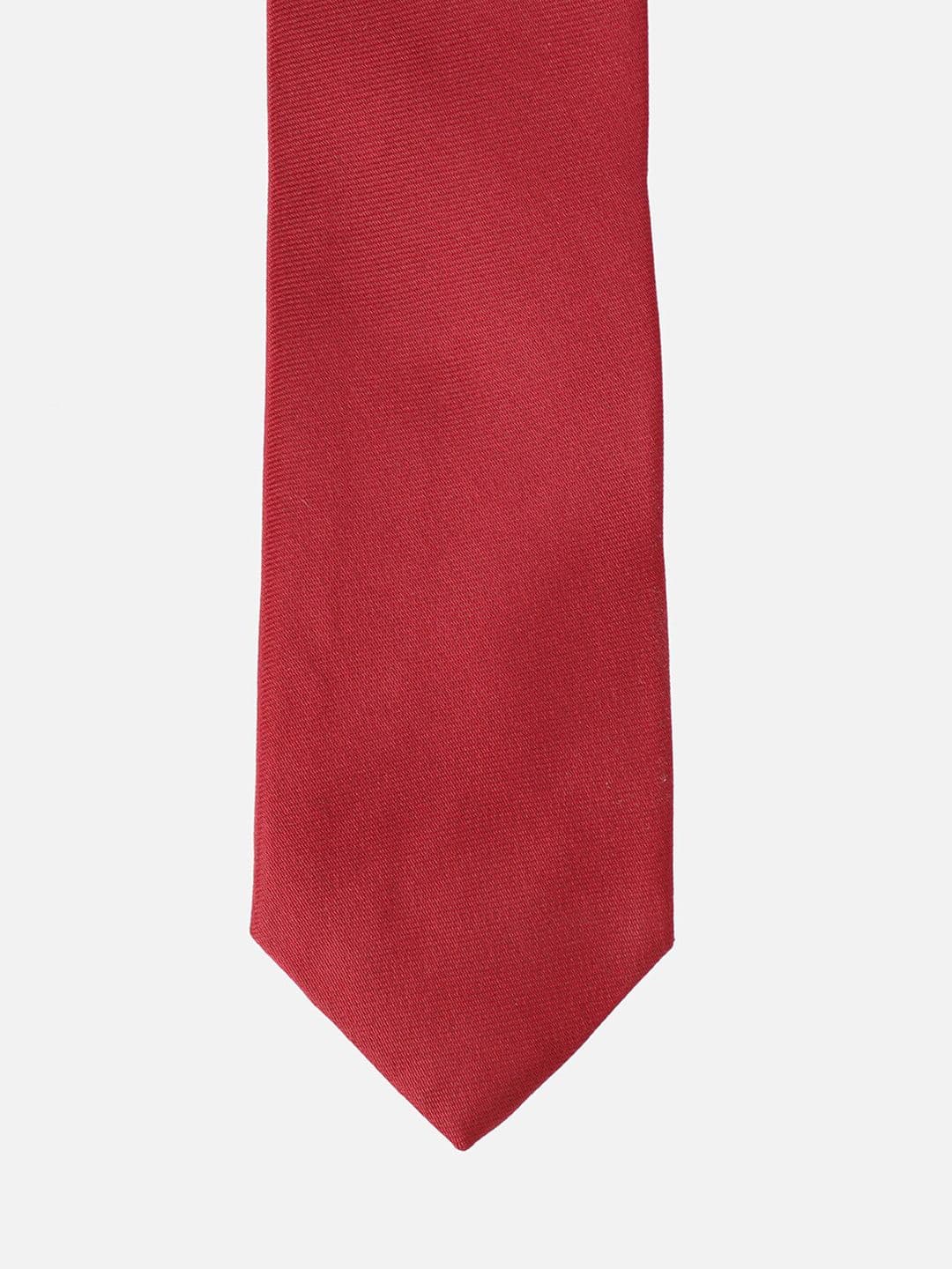 Van Heusen Men Red Ascot Tie - view 1