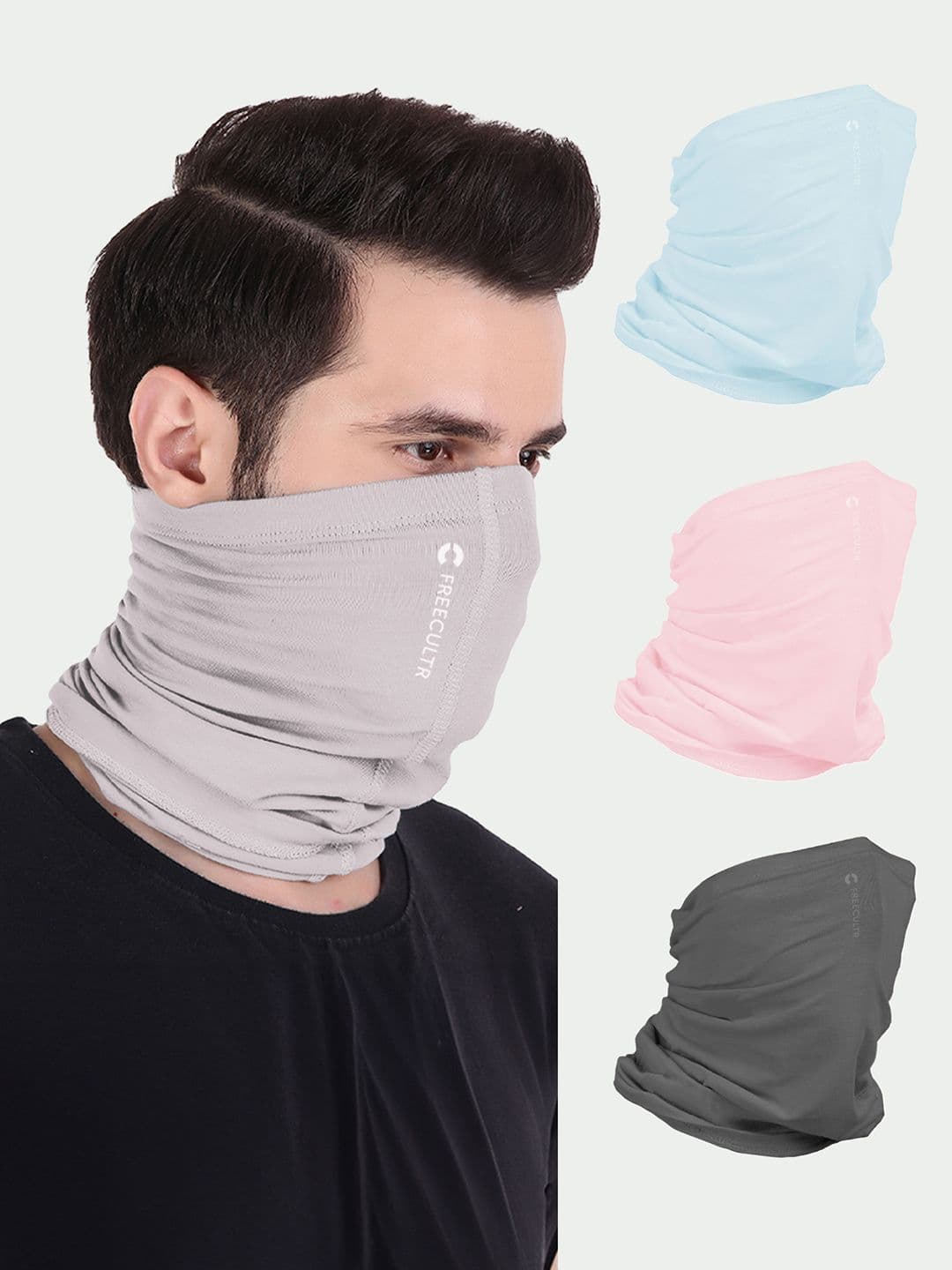 FREECULTR Unisex Pack Of 4 Bamboo Anti Microbial Bandana - view 1