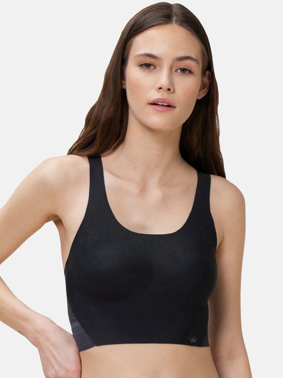 Triumph Black Flex Smart Thermo-Regulating Ultrasoft Anticrease Padded Sustainable Bra - view 1
