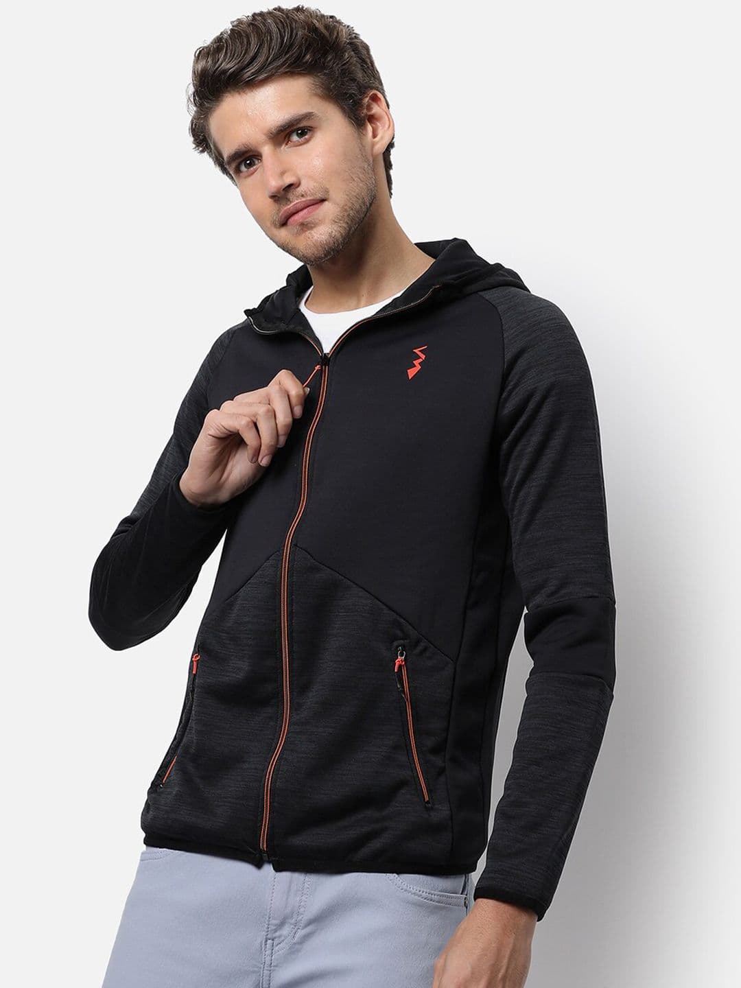 CAHOOT Men Black Sporty Jacket - view 1
