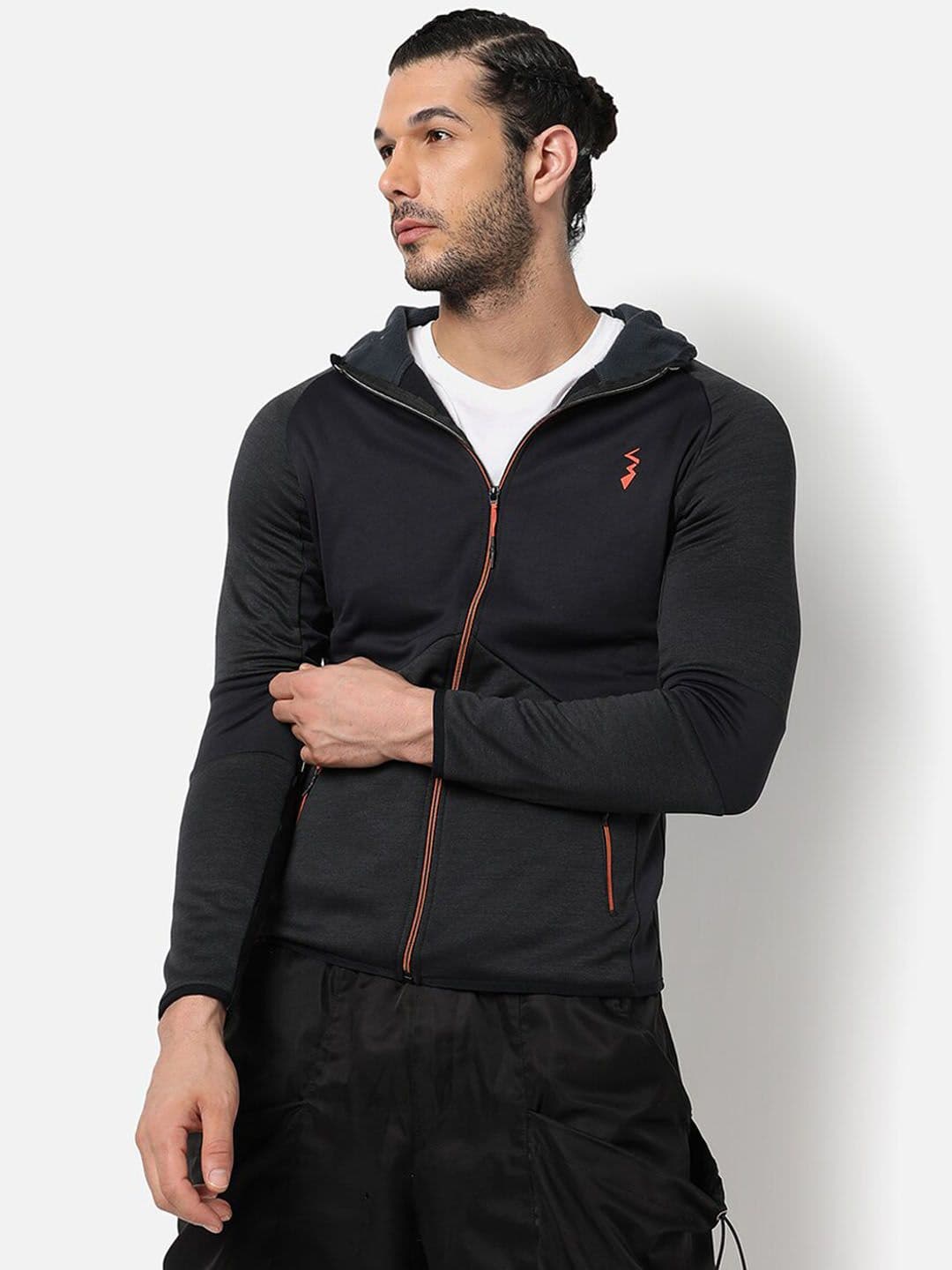 CAHOOT Men Black Regular Fit Sporty Jacket - view 1