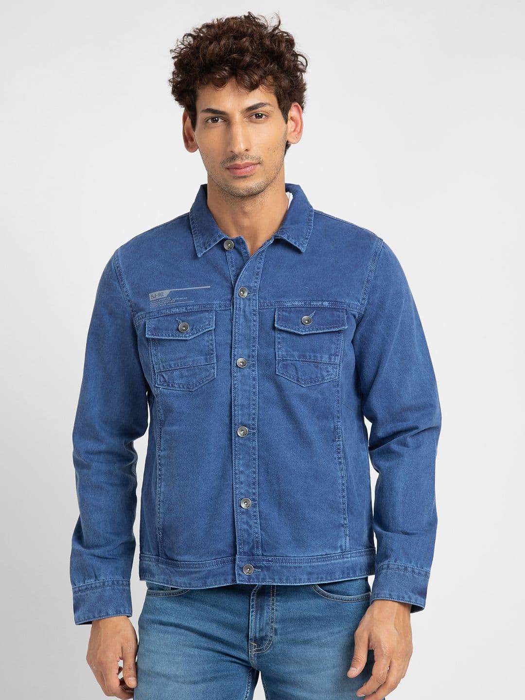 SPYKAR Pure Cotton Denim Jacket - view 1