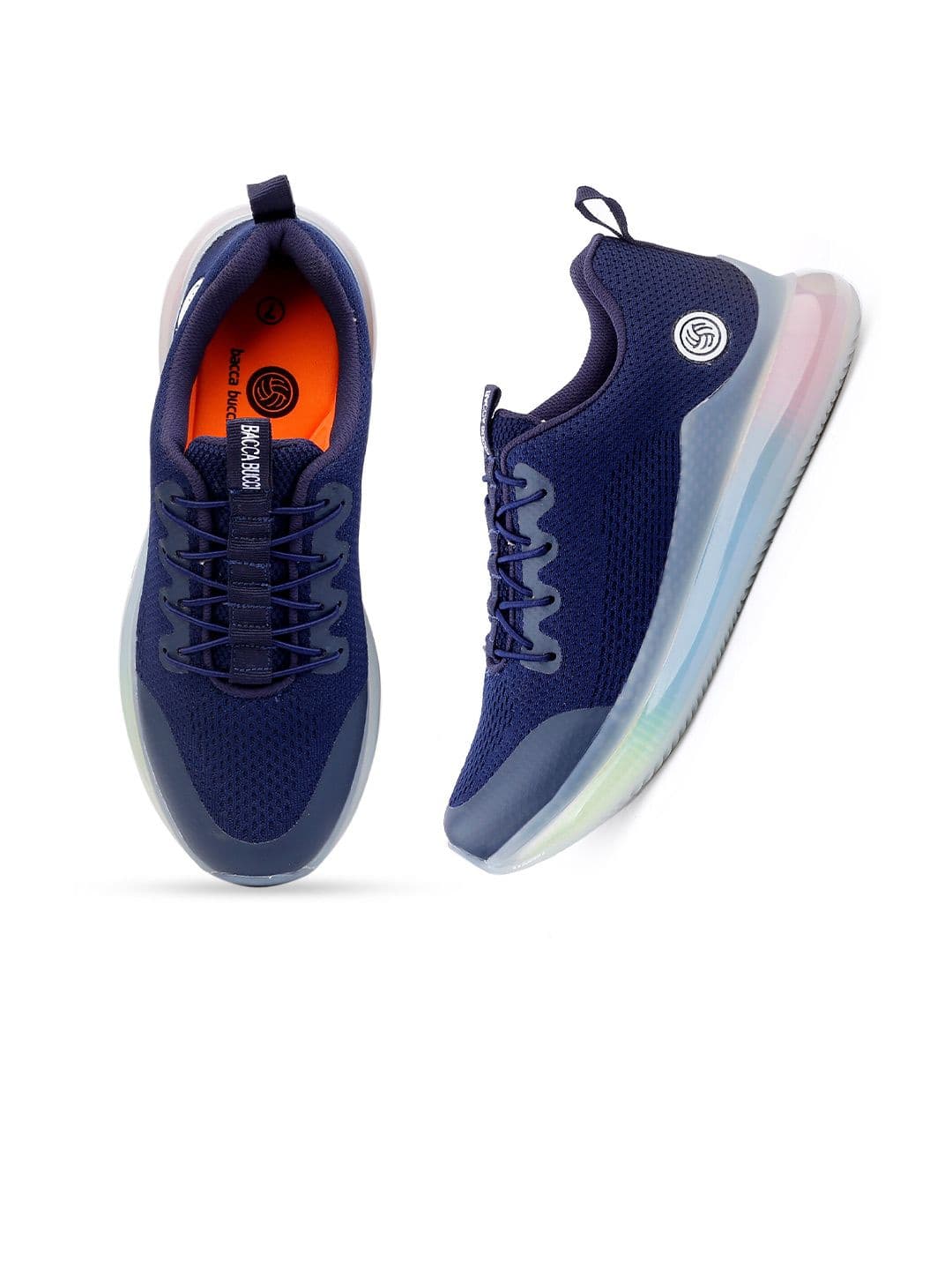 bacca bucci Bob Lifestyle Blue Mesh Training Shoes - view 1
