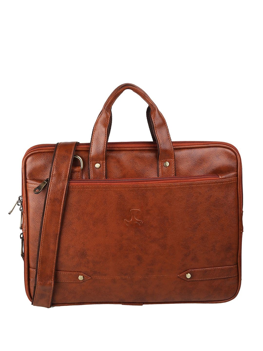 Mochi Women Textured PU Laptop Bag - view 1
