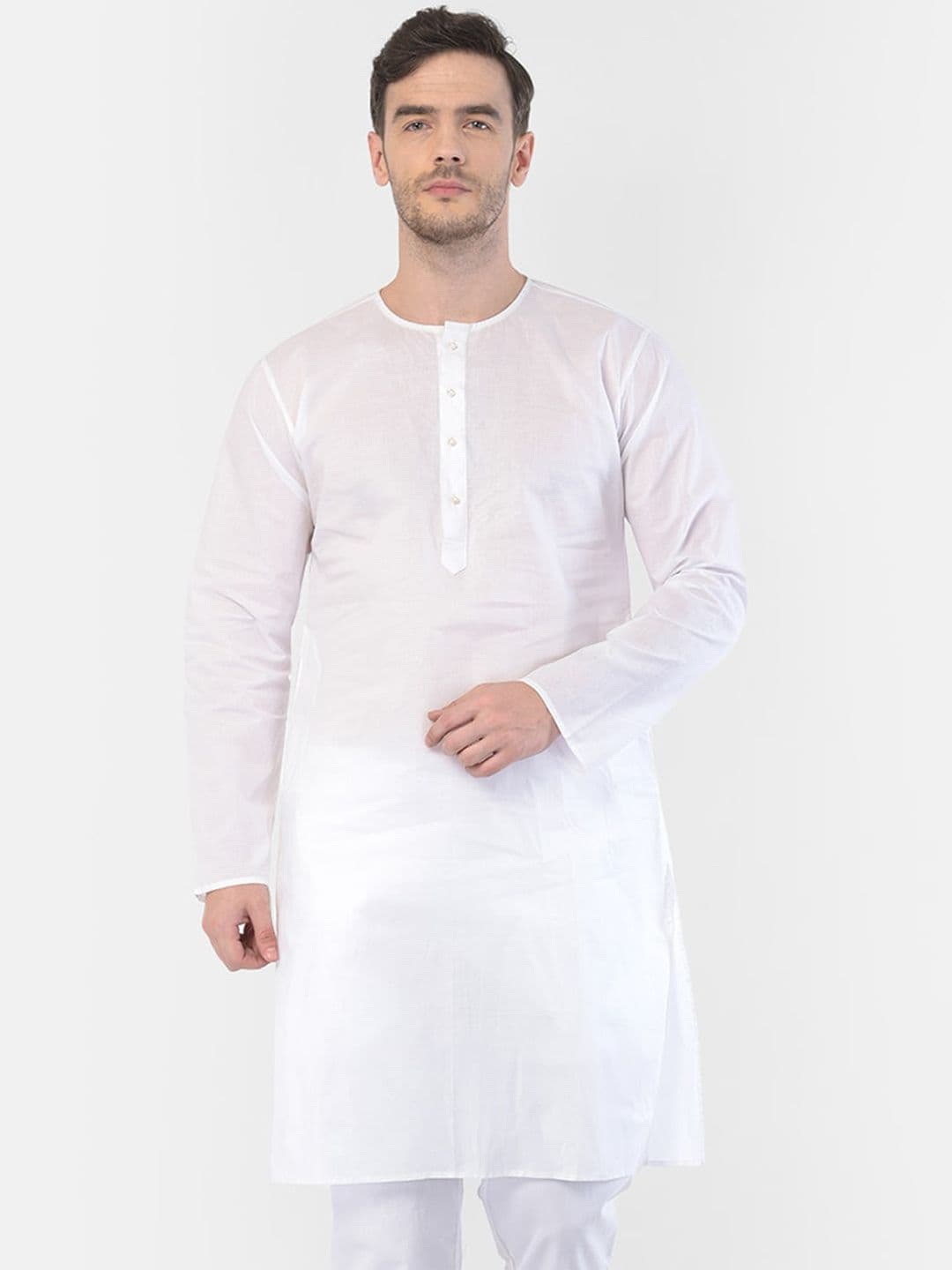 VASTRAMAY Men White Kurta - view 1