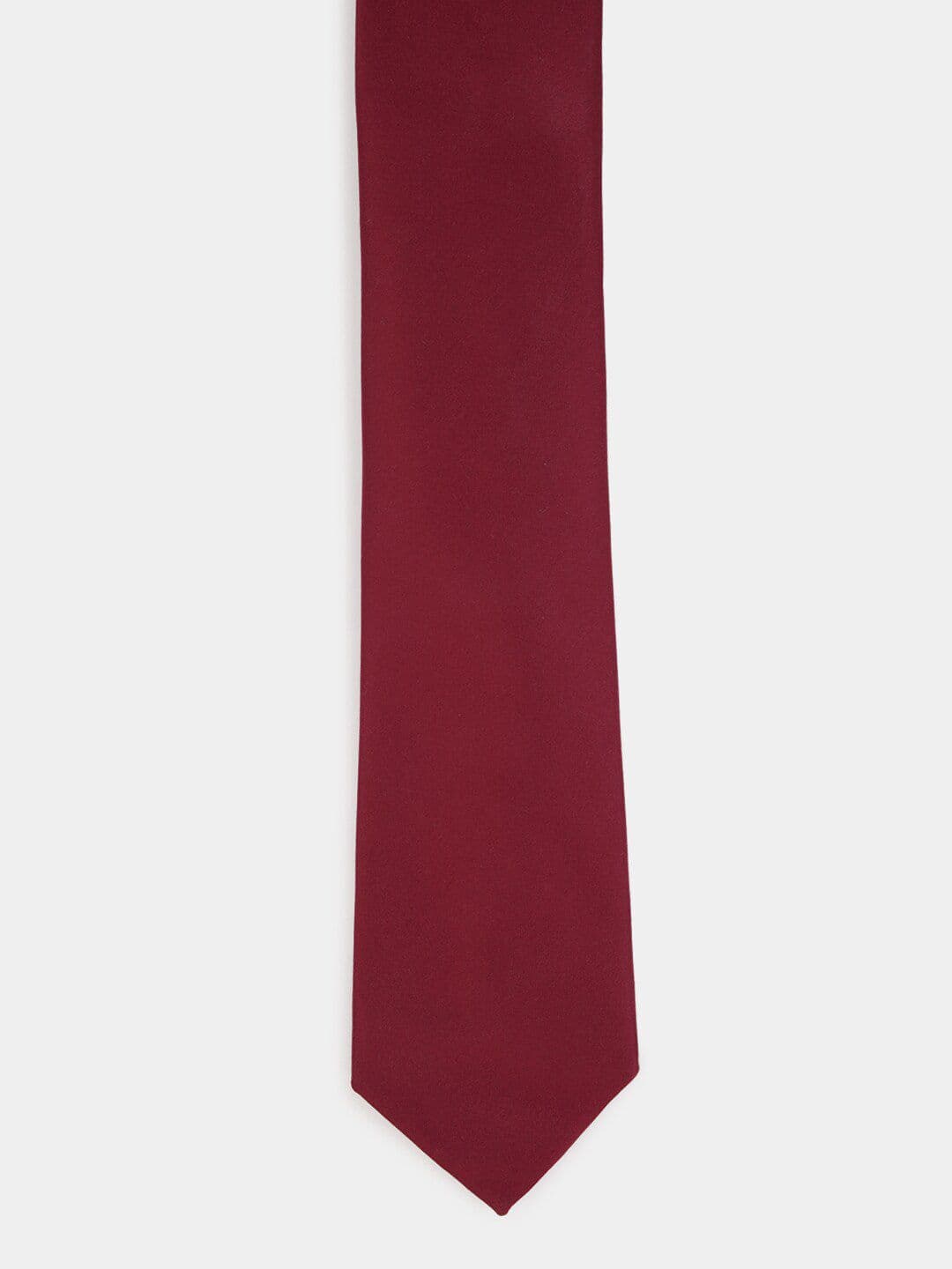 Louis Philippe Men Maroon Broad Tie - view 1
