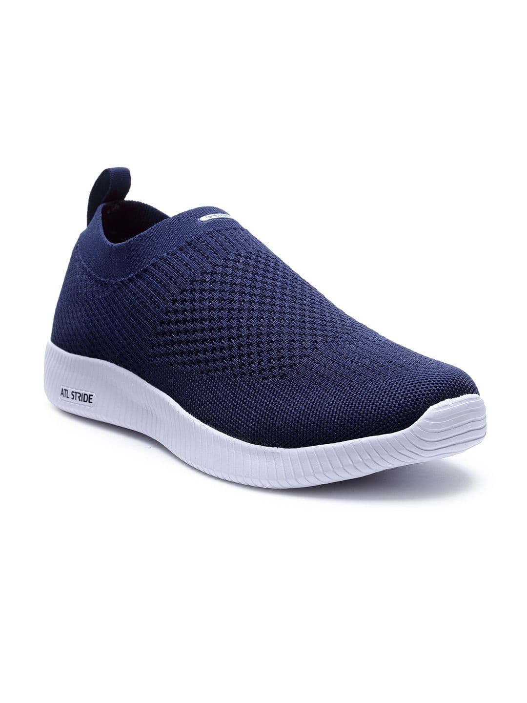 Action Men Navy Blue Mesh Running Non-Marking Slip-On Shoes - view 1