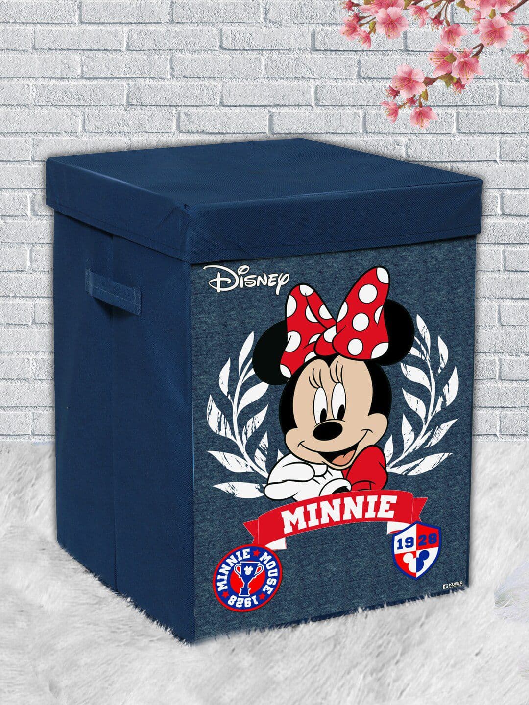 Kuber Industries Set Of 2 Navy Blue Disney Minnie Printed Organisers - view 1