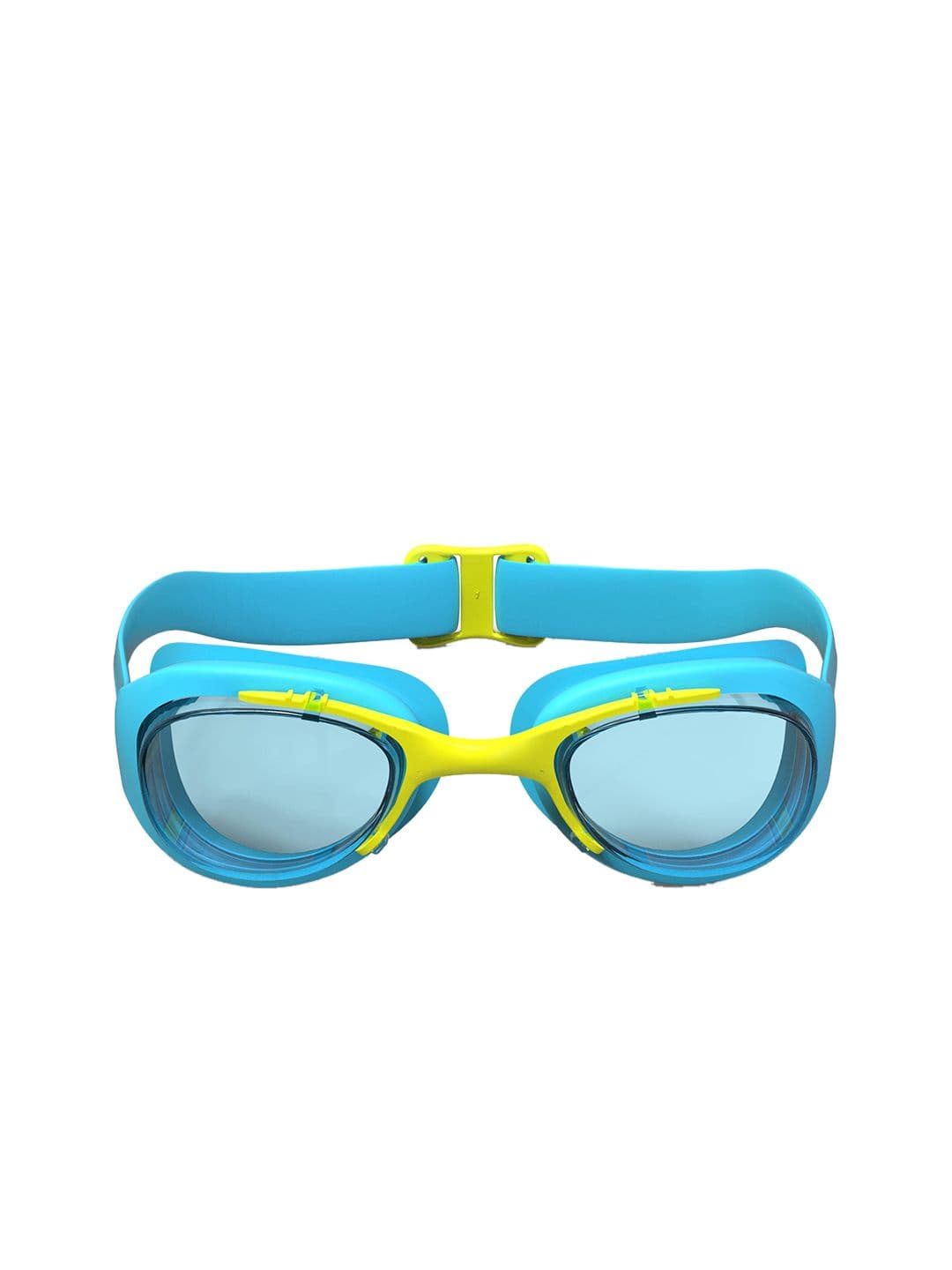 Decathlon Kids Blue and Yellow Sun Protection Swimming Goggles - view 1