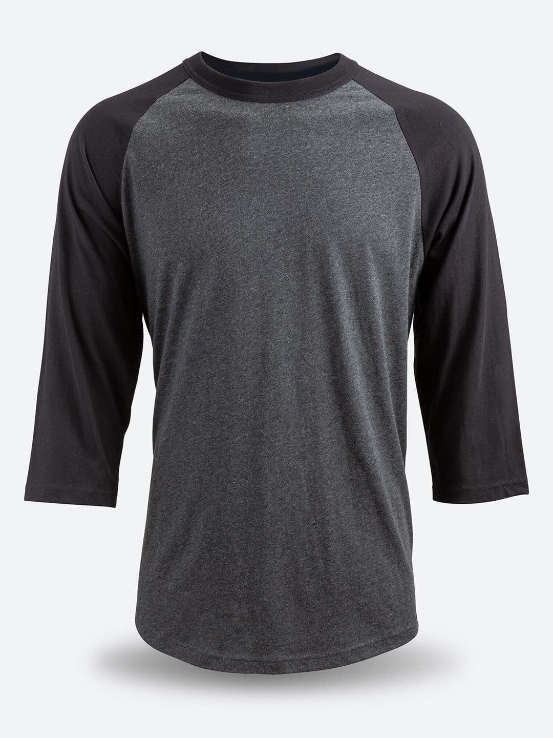 Decathlon Kipsta - Men Grey and Black Breathable Baseball T-Shirt - view 1