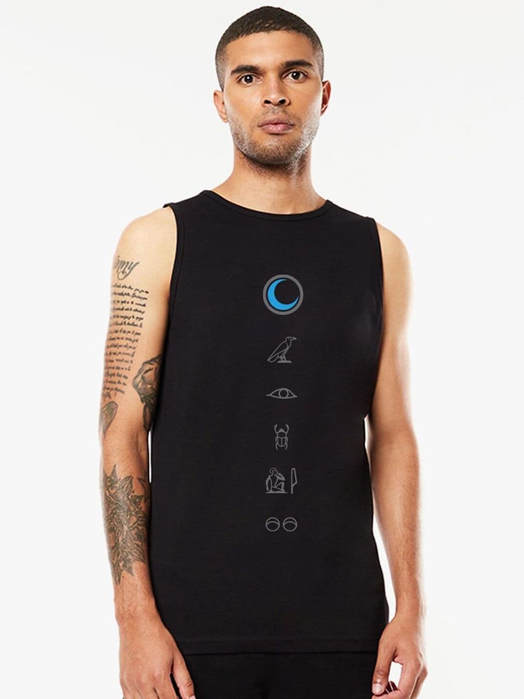 Bewakoof Men Printed Cotton Basic Innerwear Vests - view 1