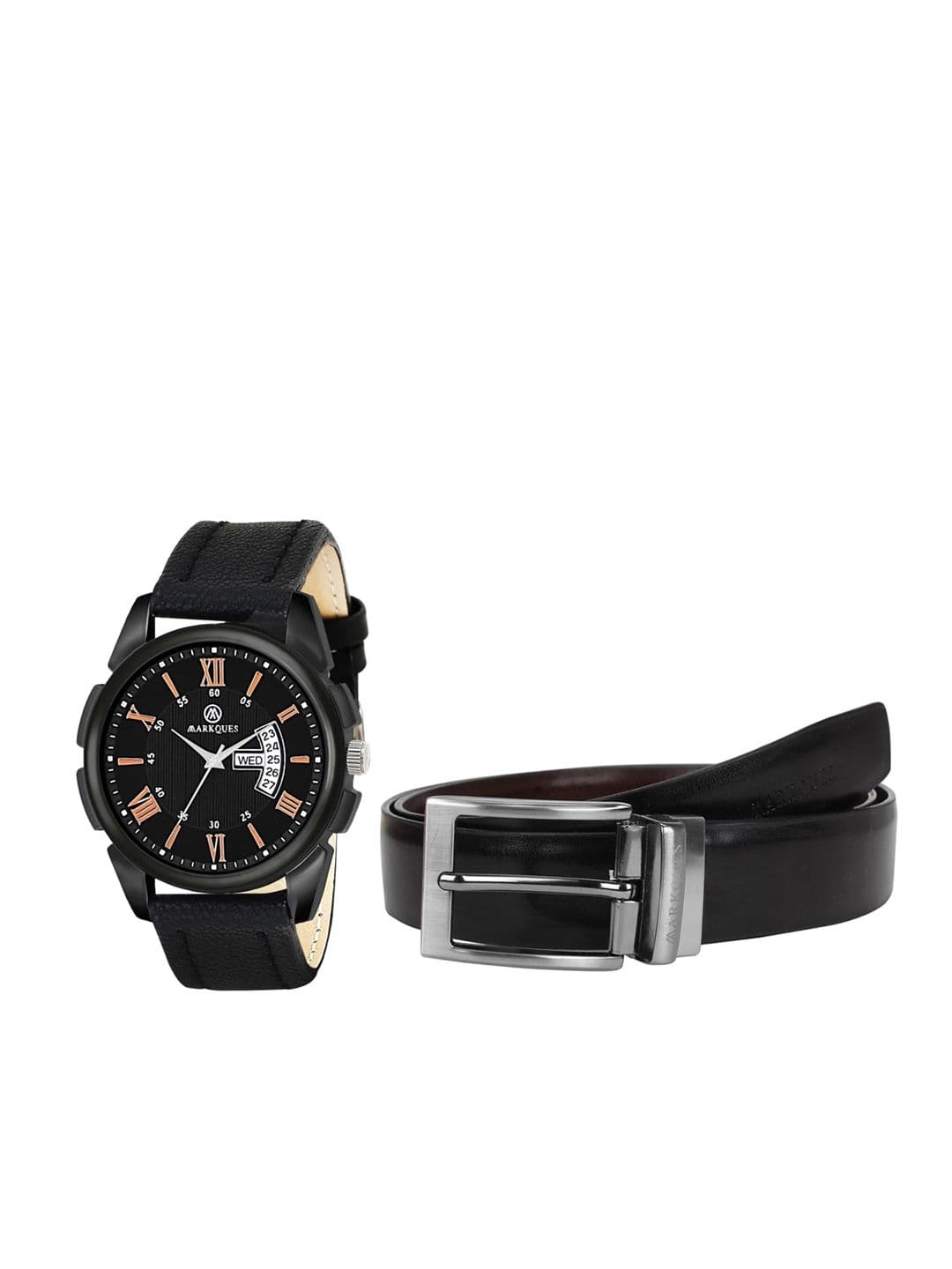 MARKQUES Men Watch and Belt Combo Gift Set - view 1