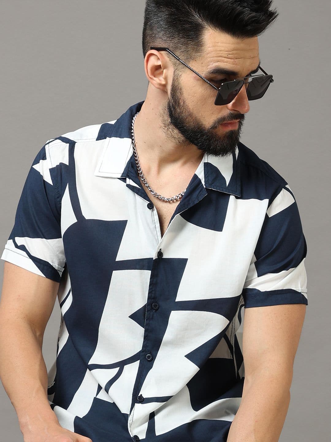 HERE&NOW Men Slim Fit Printed Casual Shirt - view 1