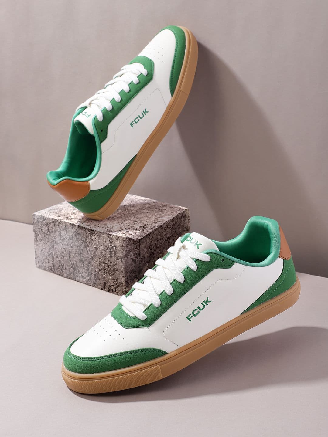FCUK Men Colourblocked Sneakers - view 1