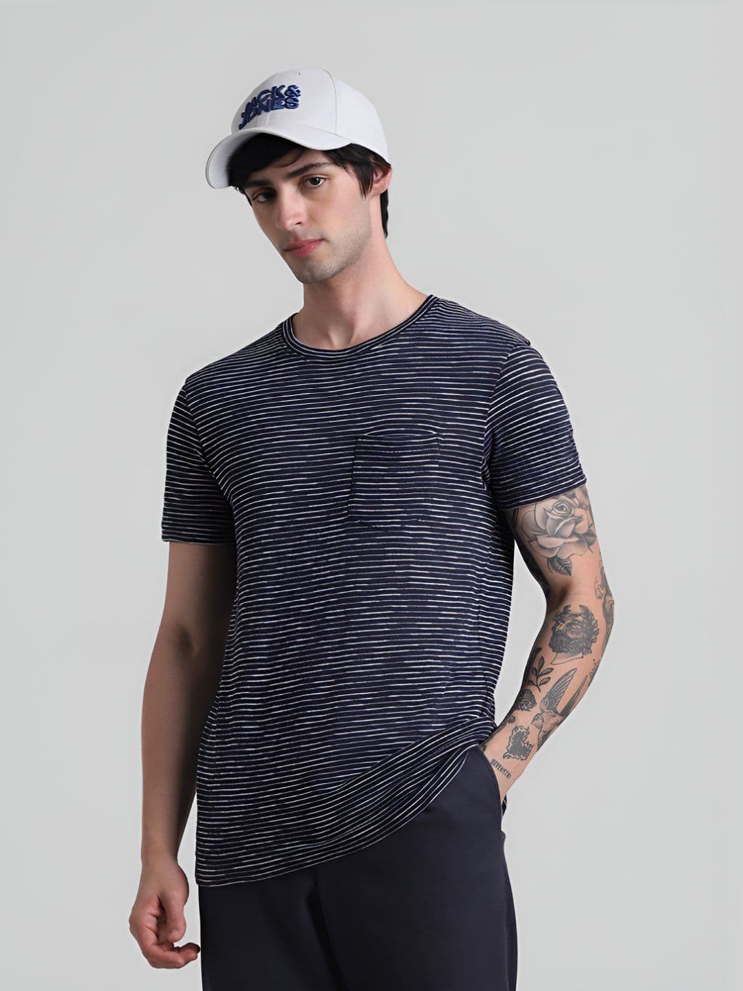 Jack & Jones Men Pockets Slim Fit T-shirt - view 1